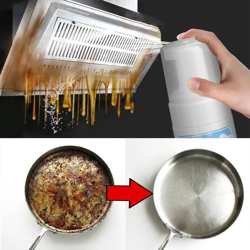 

Kitchen Grease Cleaner 30/100ml Stainless Steel Cleaner & Polish For Grills Ovens & Appliances Kitchen cleaner BV789