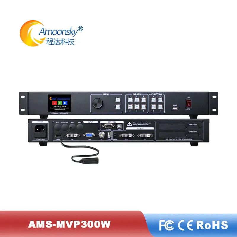Профессиональный светодиодный видеопроцессор hdml mvp300w дисплей скалер с функцией