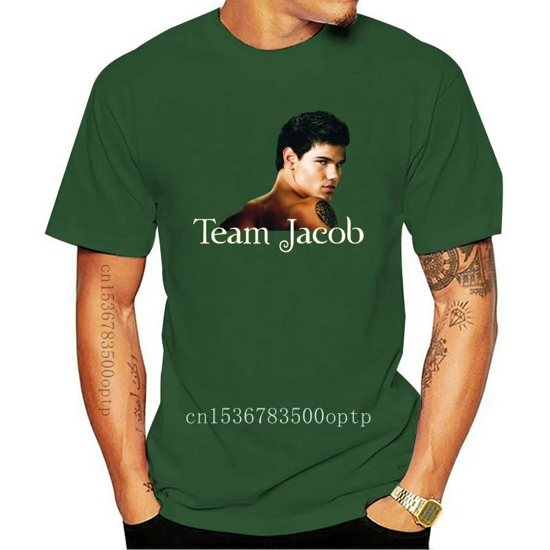 New Men T shirt 2021 Fashion Casual T-Shirts Twilight 2021 Moon Team Jacob Printed Graphic Tops T-Shirt women
