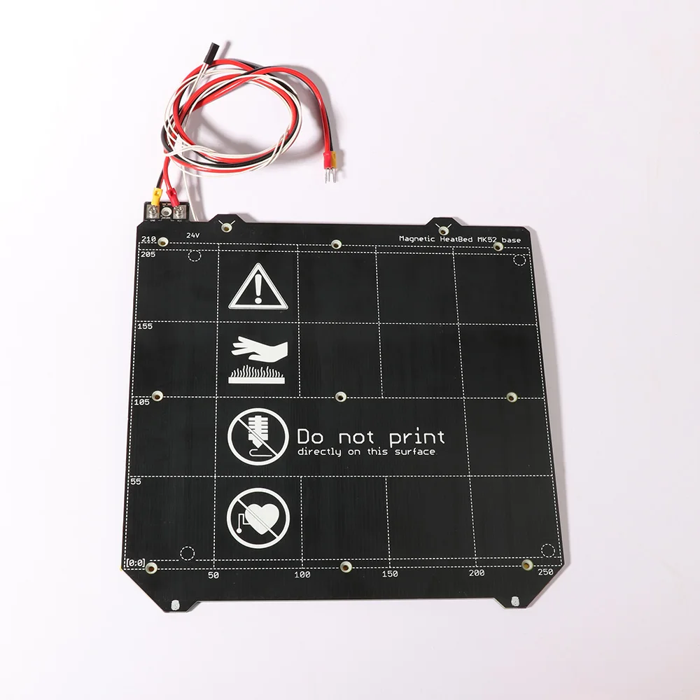 Запчасти для 3D принтера Clone Prusa i3 MK3 нагревательная кровать с/без магнитной