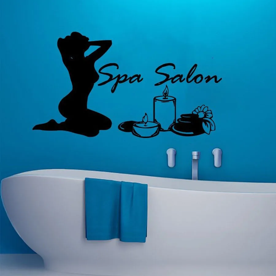 

Наклейка на стену в спа-салоне S920