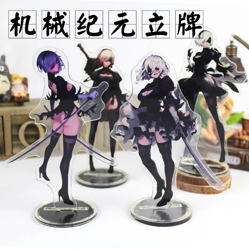 

NieR:Automata Game Character Model Double-Sided Acrylic Stands Model Plate Desk Decor Anime Lovers Collection Gifts Hot Sale