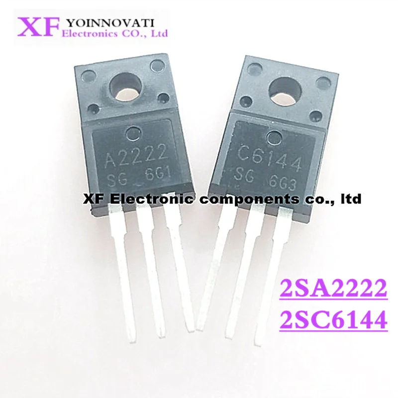 20 шт./лот 2SA2222 2SC6144 10 шт. A2222 + C6144 TO 220F IC новый оригинальный|lot lot|lot 10pcsic 2 |