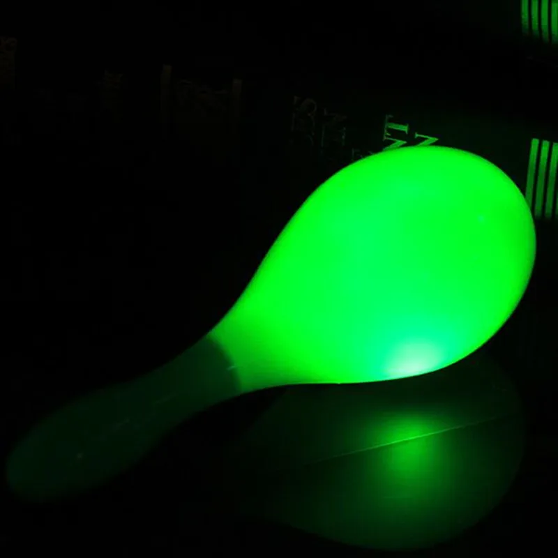 LED Flashing Maracas Light Up Neon Beach Hula Party Adult Bar KTV Cheer Props Glow Concert Birthday Toy Gift | Дом и сад