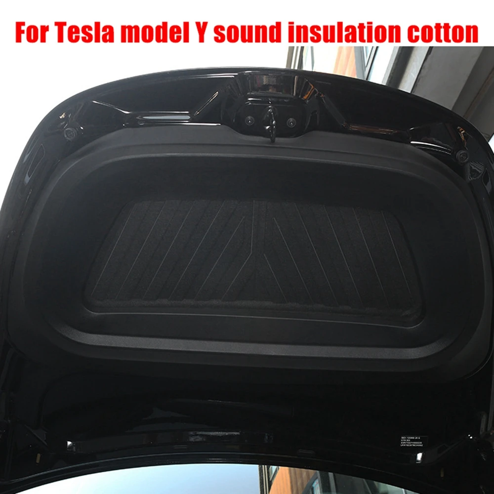 

For Tesla Model Y Front Trunk Lid Sound Insulation Cotton Interior Hood Dustproof and Soundproof Modification Accessories