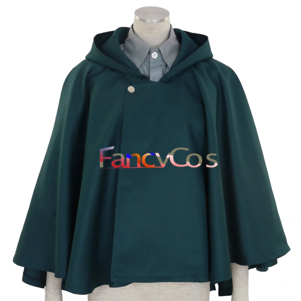 Плащ из аниме атака на Титанов тренировочная накидка халаты жакет Эрена и