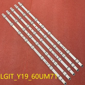 5pcs/set LED backlight strip for LG 60UN71006LB 60UM71007LB 60UM7100PLB 60UM6950DUB 60UM6900DUB LGIT_Y19_60UM71 EAV64732901 1