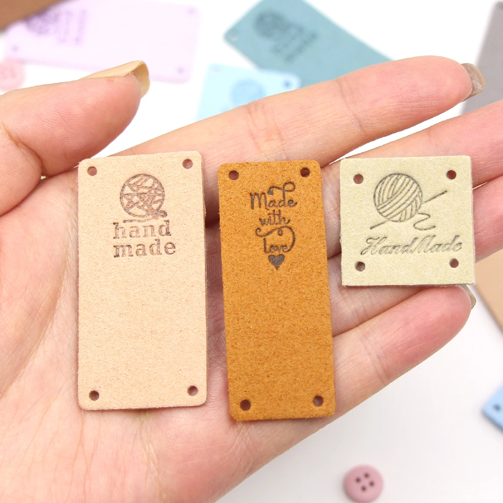 Набор этикеток для одежды аксессуары шитья 20 шт. цвет в ассортименте | Дом и сад