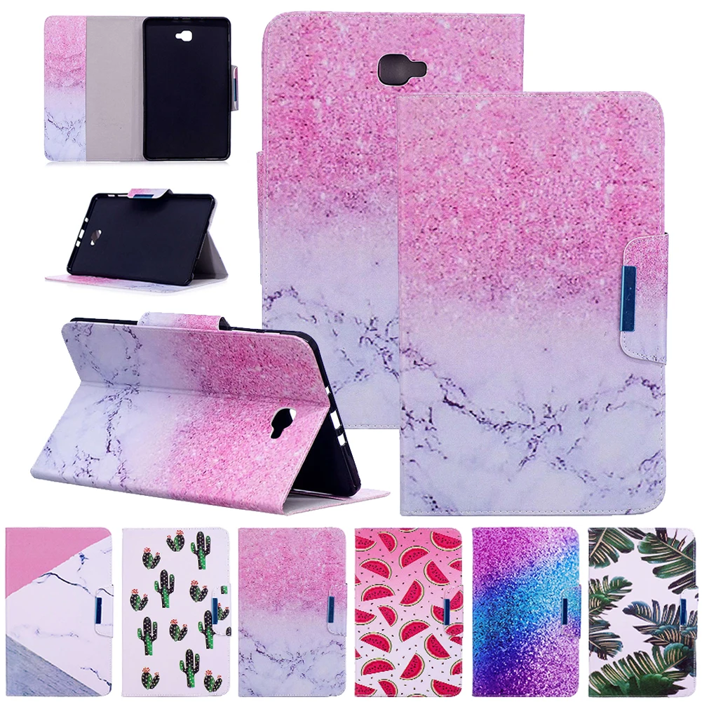 

Smart Case For Samsung GALAXY Tab A 10.1 T580 Leather Case For Samsung GALAXY Tab A 8 T380 T815 T715 T560 Folding Folio Case