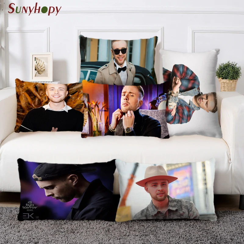 

Custom Егор Крид Pillowcase Satin Fabric Rectangle Bed Pillow Cover For Home Wedding Decorative Pillowcases 0804WJY
