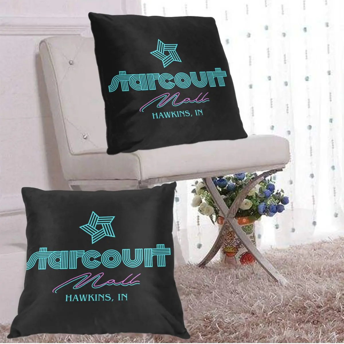 Наволочка для подушки наволочка Starcourt Mall декоративная подушка домашний декор