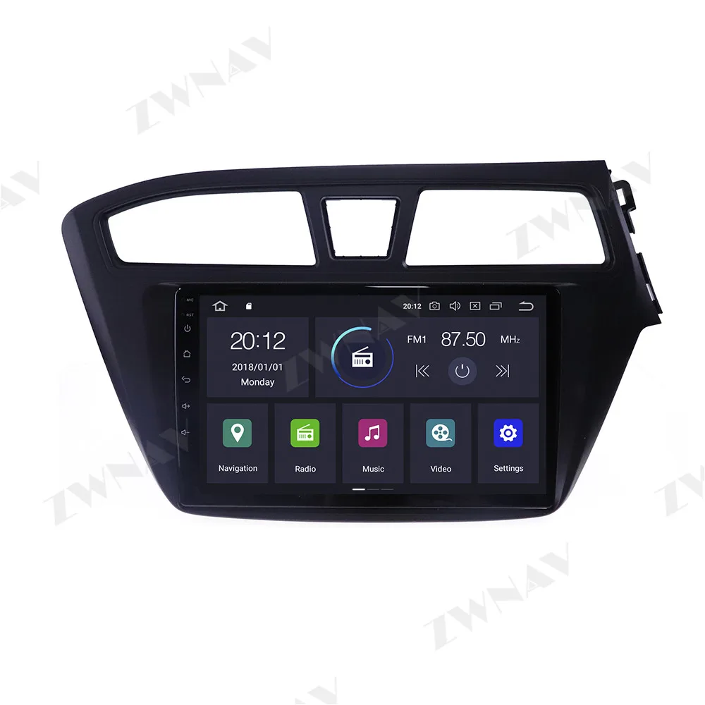 4 + 64 Android 10 0 автомобильный мультимедийный плеер для Hyundai I20 2015 2016 2017 Автомобильный