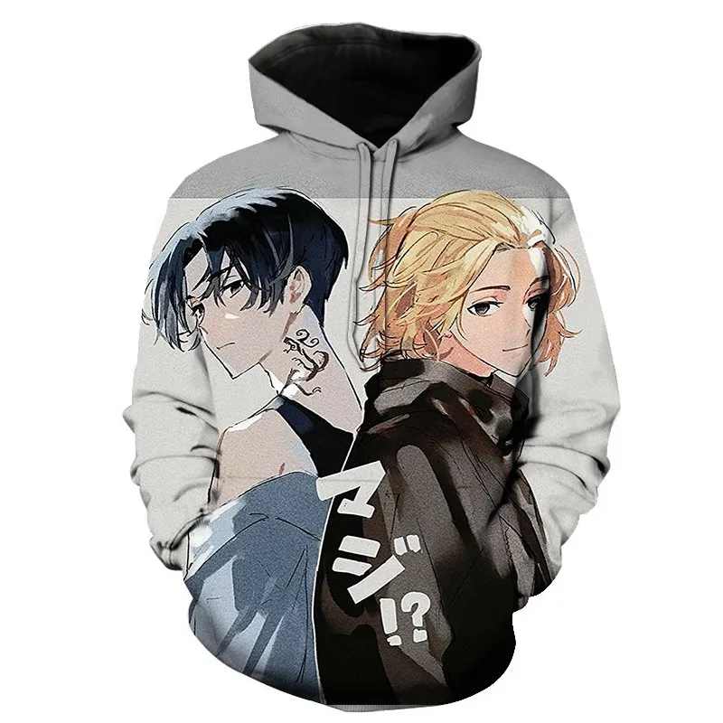 

Anime Hoodie Tokyo Revengers Tokyo Avengers Fashion Hoodie Men 2021 New Men's Anime Hoodie Graphic Hoodie Oversize