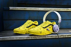 Обувь для скейтбординга Vans Old Skool желтые кроссовки унисекс спортивная обувь с