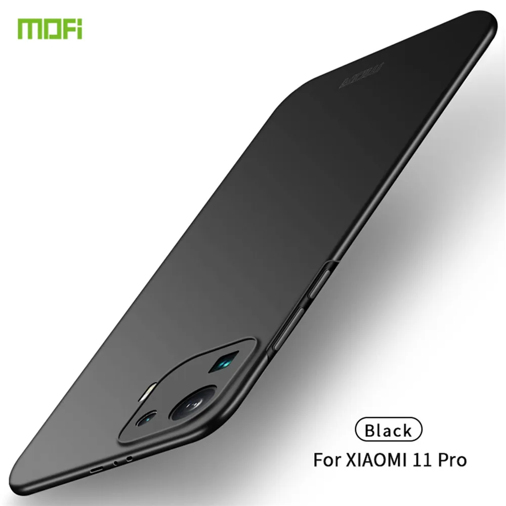 

Чехол MOFi для Xiaomi Mi 11 Pro, Ультратонкие защитные сумки, жесткая задняя крышка из поликарбоната для Redmi 9T 9 Power K40 Pro POCO F3