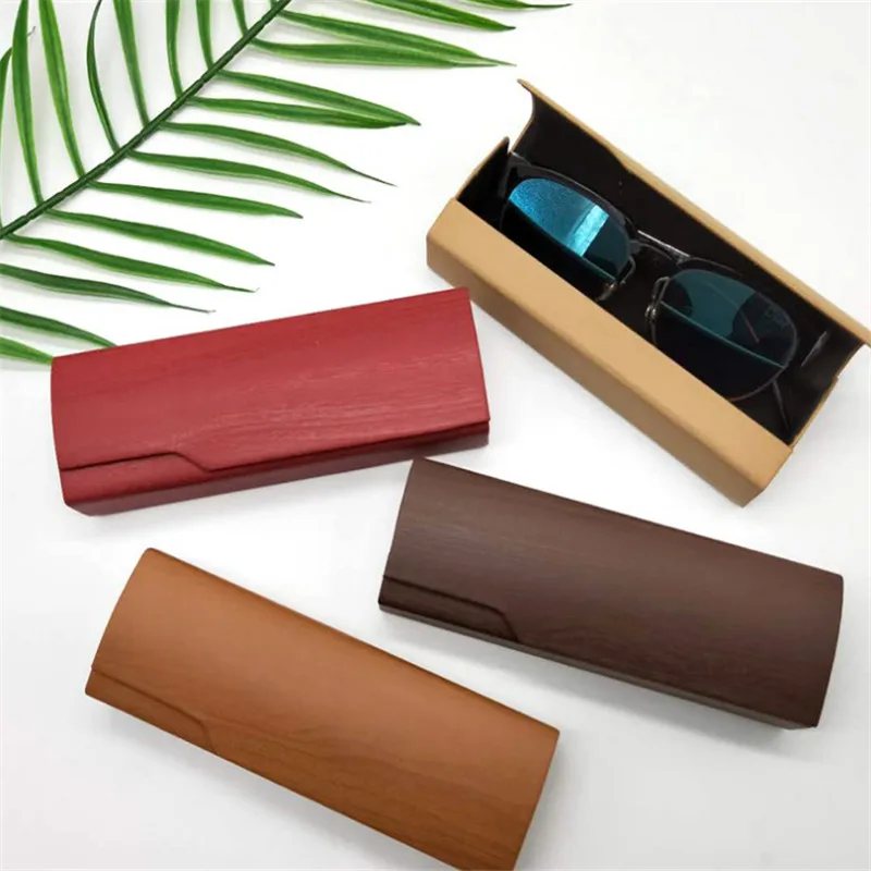 

PU Unisex New Fashion Glasses Case Protective Case Women Men Portable Sunglasses Case Optical Reading Eyeglasses Box Accessories