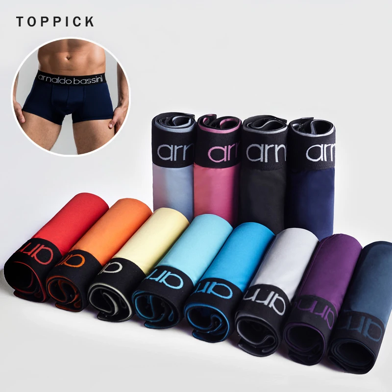 Трусы боксеры мужские 4 шт./лот модал пикантное нижнее белье трусы шт.|Мужские