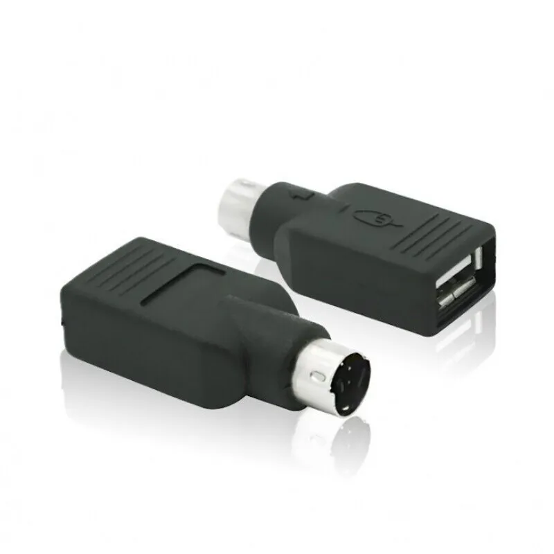 PS2 к USB конверсионная головка настольный компьютер Женский Мужской адаптер вилка