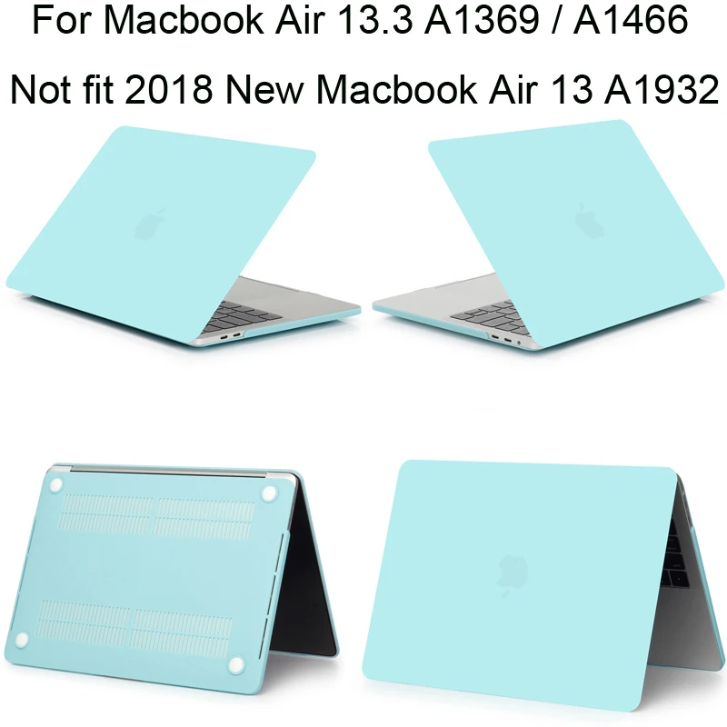 Матовый чехол для 2017 Macbook Air 13 протектор старой версии MacbookAir 3 дюйма A1466 A1369 матовый
