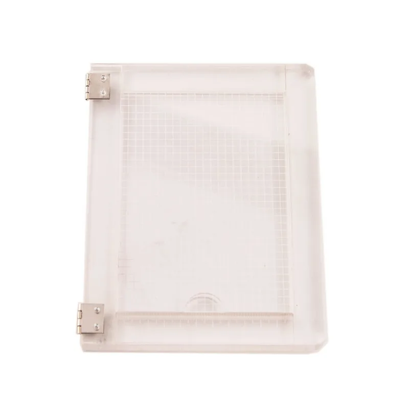 

15x20cm DIY Handle Seal Stamp Block For Scrapbooking Photo Album Acrylic Stamps Position Stamping Platform Tools