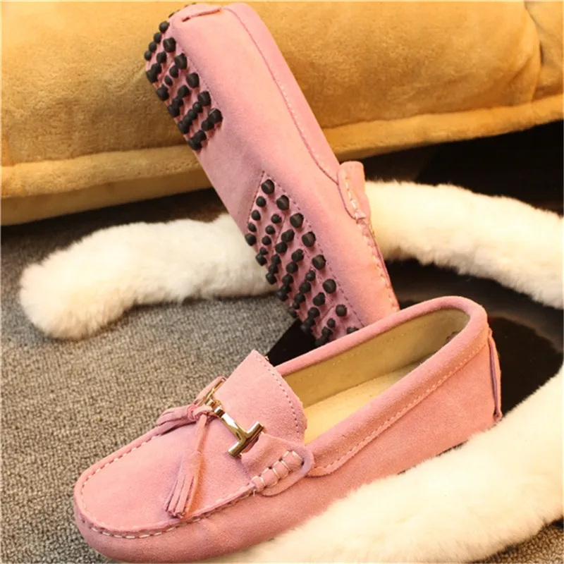 

Best Selling 2021 New Arrival Casual Womens Shoes Genuine Leather Women Loafers Moccasins Fashion Slip On Women Flats Shoes