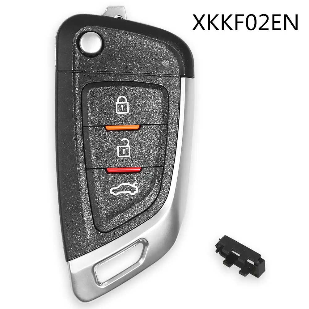 

XHORSE XKKF02EN Universal Remote Car Key with 3 Buttons for VVDI Key Tool (English Version)