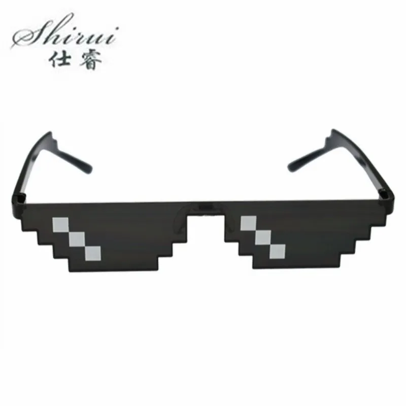 

2022 Deal With It Thug Life Glasses 8 bits Sunglasses Eyewear Women Men Dealwithit Popular Around the World
