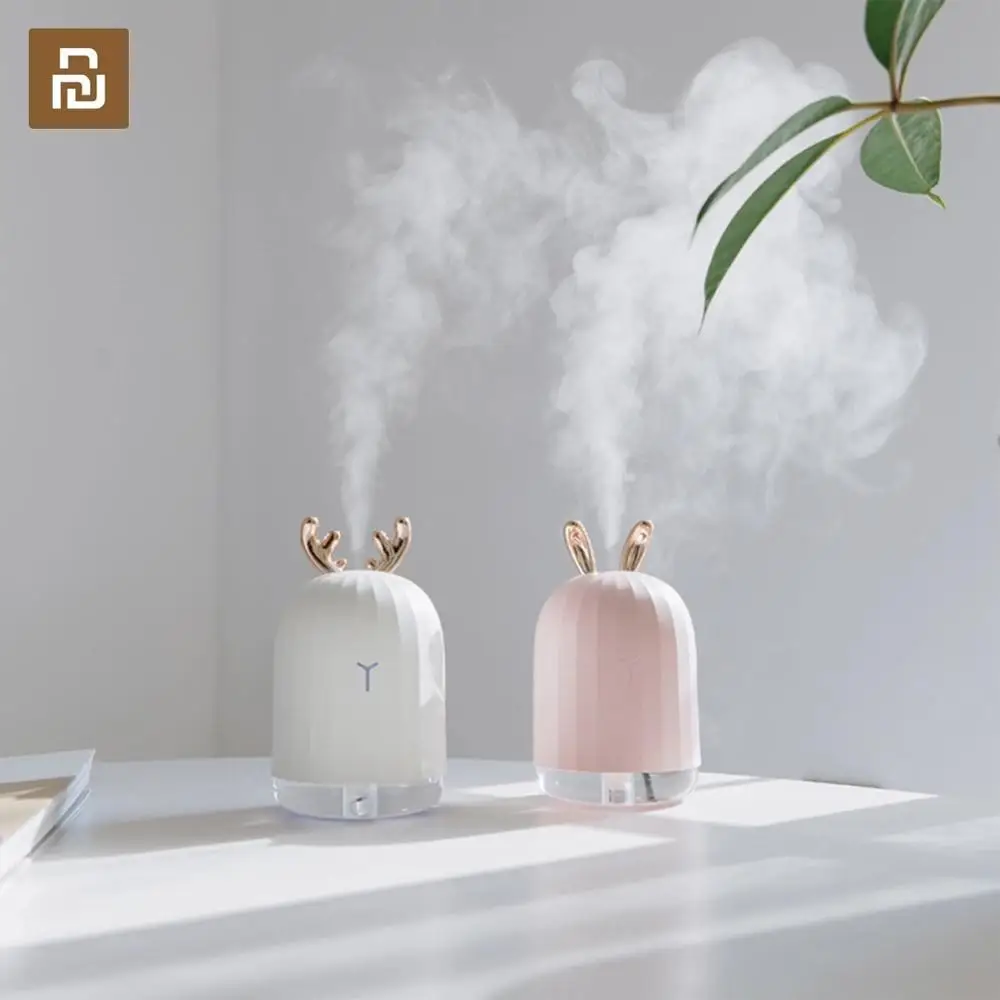 

Ультразвуковой распылитель воздуха Youpin Y Mini USB, для офиса, дома, светодиодный ночсветильник