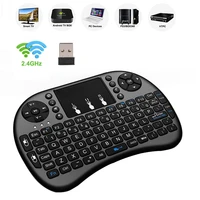 i8 wireless keyboard russian english version 2 4ghz air mouse with touchpad handheld work for android tv box mini pc
