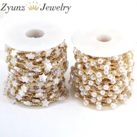 5 meters irregular star pearl shell chains diy necklace bracelet chains for women diy jewelry making craft accessories
