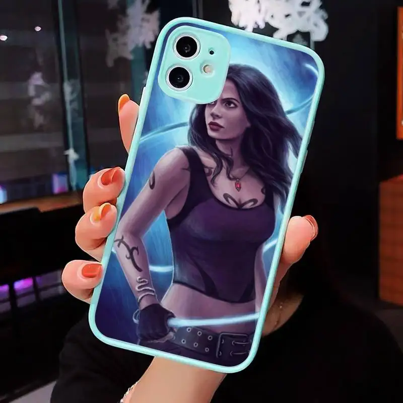 

Series Shadowhunters TV Phone Case Matte transparent For blue iPhone 12 Mini 11 Pro XR XS Max 7 8 Plus X Back Cover