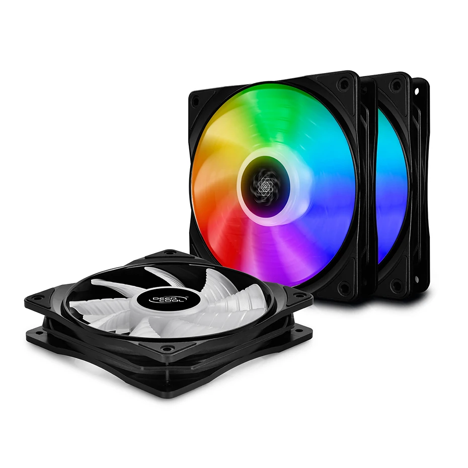 Комплект DEEPCOOL 3 в 1 CF120 120 мм ШИМ светодиодная подсветка 5 В/3 контакта кулер для