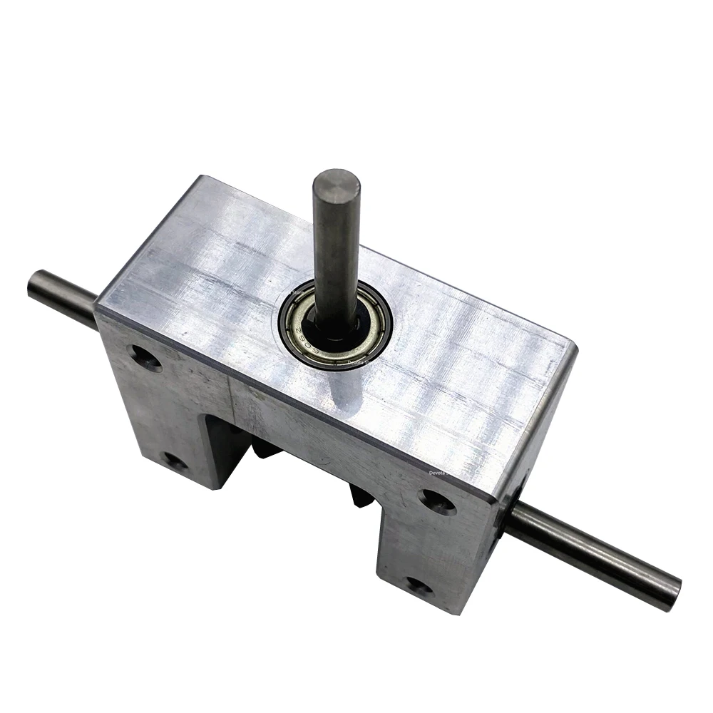 Differential Assembly Gearbox 90 Degree 1:1 Spiral bevel gear (6/8/10mm Coaxial) Small Corner Device | Обустройство дома