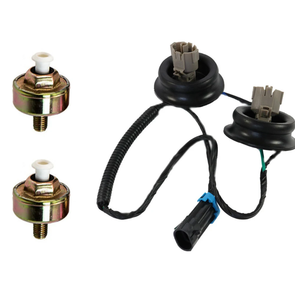 2 стук соединитель Датчик детонации с проводом жгут пара комплект для Chevy Silverado 1500