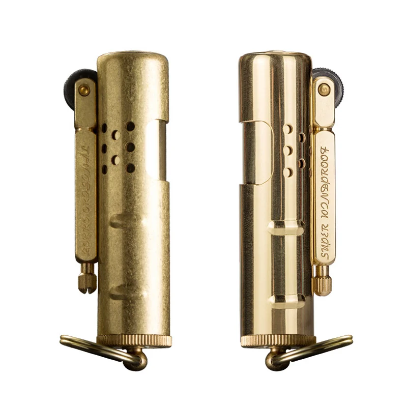 ZORRO керосиновая Зажигалка из чистой меди персонализированная Ретро креативная