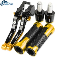 xs 650 motorcycle aluminum brake clutch levers handlebar hand grips ends for yamaha xs650 1977 1978 1979 1980 1981