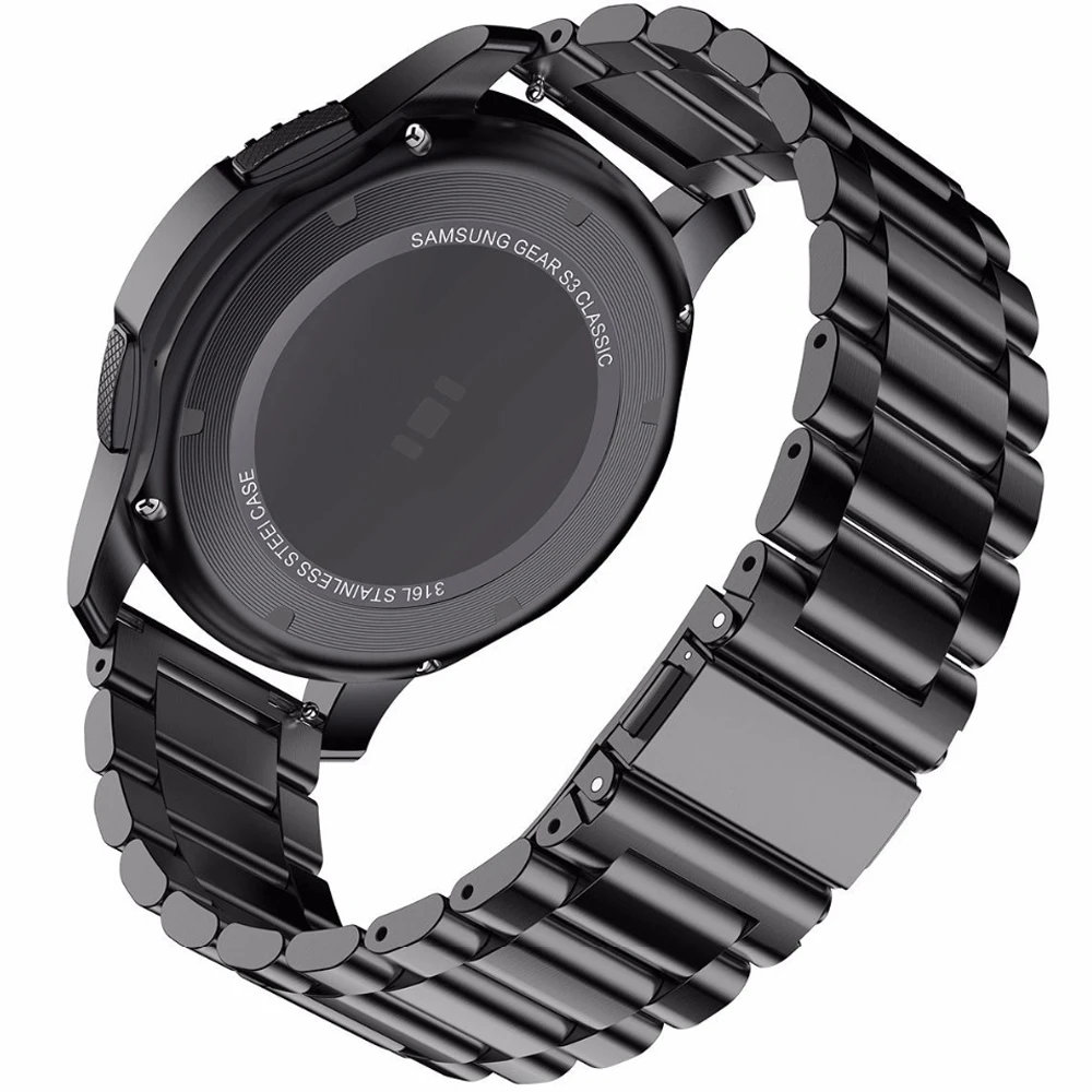 Ремешок для умных часов Ticwatch Pro/E2/S2 ремешок из нержавеющей стали TicWatch E Tic 2 C2 Correa 18