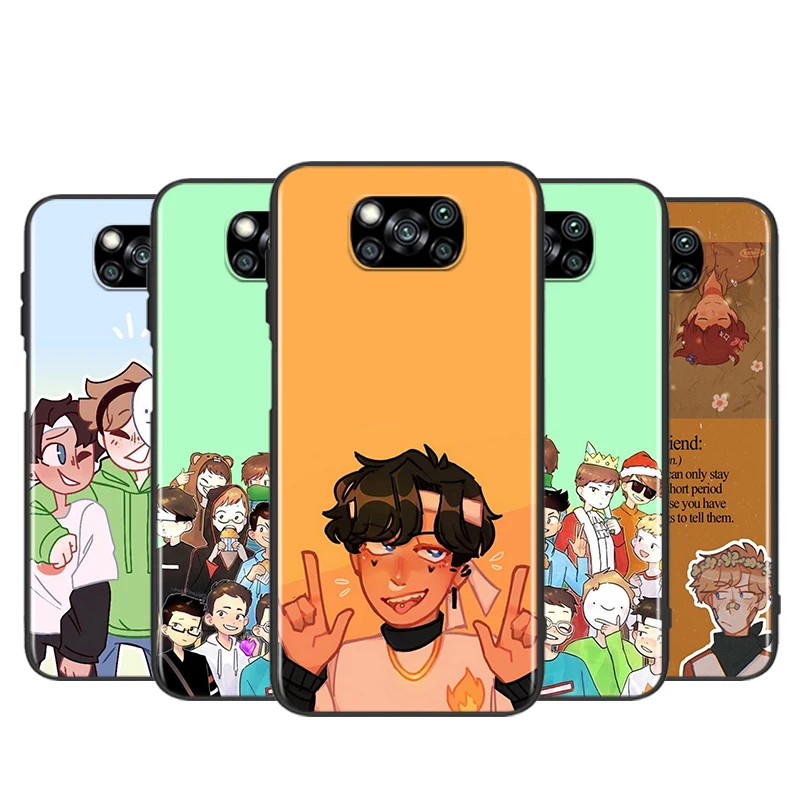 

Cute Cartoon Dream Smp For Xiaomi Poco X3 NFC F3 GT X2 M3 M2 5G Pro Mi A3 Lite 9SE CC9 Soft Black Phone Case Shell
