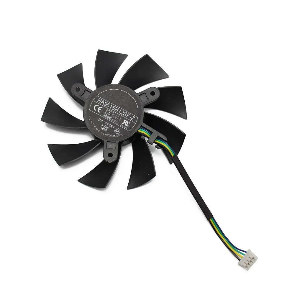 HA9015H12SF Z 85 мм 4Pin 4000 об/мин VGA GPU охладитель графической карты вентилятор для MSI GTX 1060