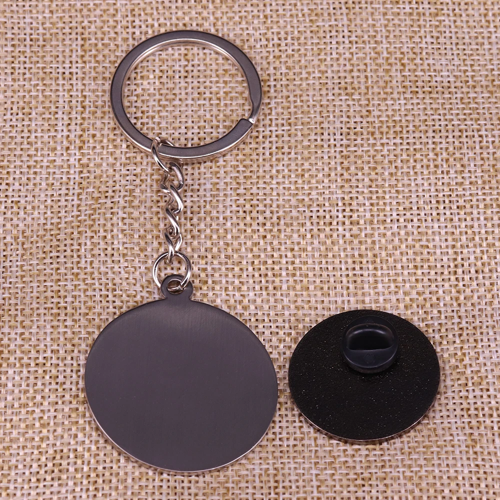 HS TPWK относиться к людям с доброте брелок и Pin комплект музыка Fandom талант арт