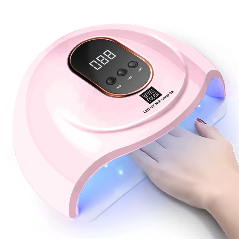 

54W UV LED Lamp DIY Home Nail Art Dryer 18 Pcs LED Gel Polish Fast Curing Nail Lamp Smart Auto Sensor Timer Manicure Machine