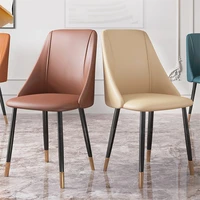 light luxury dining chair backrest chairs home nordic modern minimalist european office chair restaurant lounge chair furniture