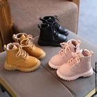 Детские модные ботинки для девочек Marten сапоги 2021 четыре сезона новые высокие ботильоны в детском британском стиле для мальчиков ботинки для отдыха