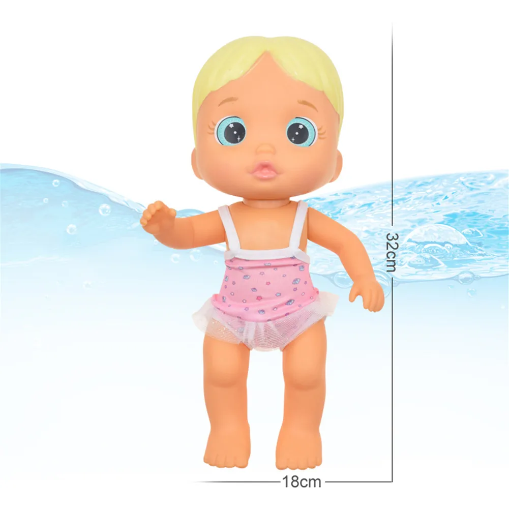 

Baby Waterproof Swimming Doll Baby Doll Electric Dolls Bathtub Water Toys For Swimming Pool Beach Smart Electric Moving Doll