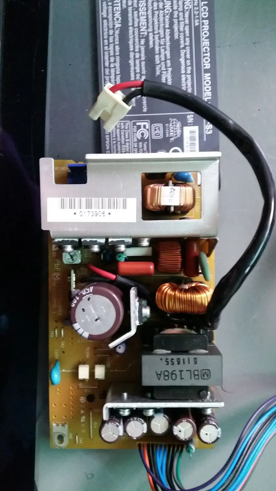 Блок питания для прожекторного балласта Драйвер лампы EPSON EMP S3 ETXEP558MBE|Аксессуары