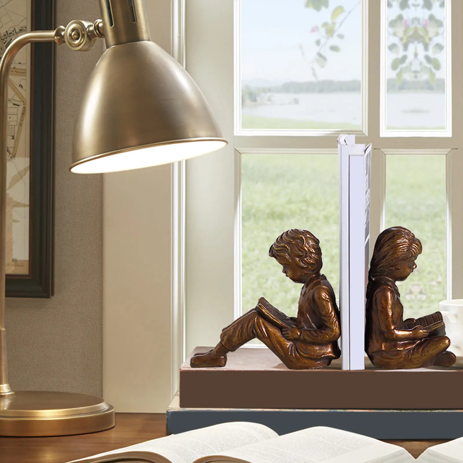 

Подставка полимерная для чтения детских книг, держатель для мальчиков и девочек, настольное украшение, офисный подарок, дисплей для школьно...