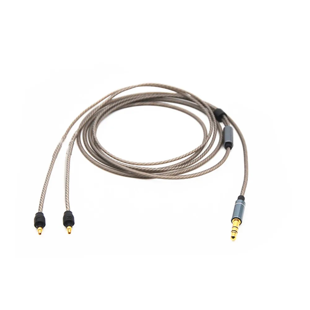 47-дюймовый/120 см в длину посеребренный аудио-кабель с разъемом 3 5 мм для наушников