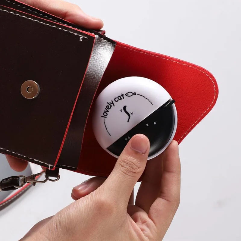 Круглая коробка для наушников с вращающейся крышкой ящик хранения кабелей