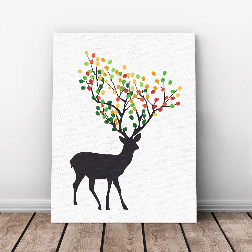 Свадебные и Вечерние Декорации фоновые стены отпечатки пальцев указки