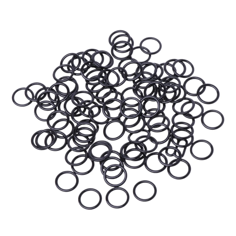 

100pcs Metal Bra Strap Adjuster Slider O Ring Lingerie Supplies Sewing Craft DIY